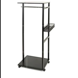 Closet Organizer With Basket